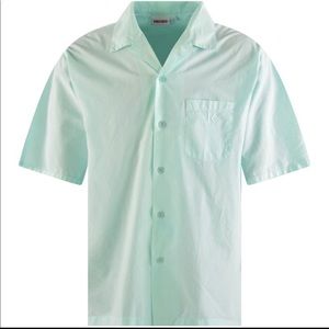 Kenzo Mens Short Sleeve Button-Up